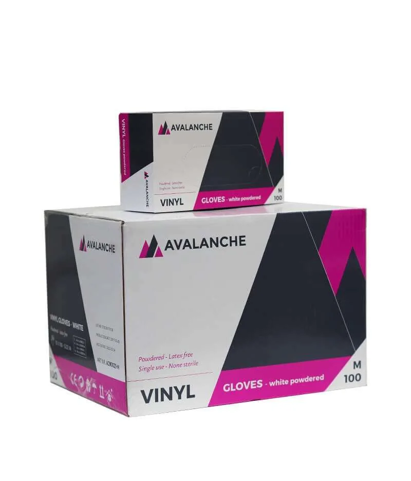 Vinyl gepoederd Wit - Afbeelding 2