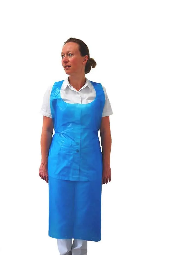 Wegwerpschort blauw | 1000 stuks