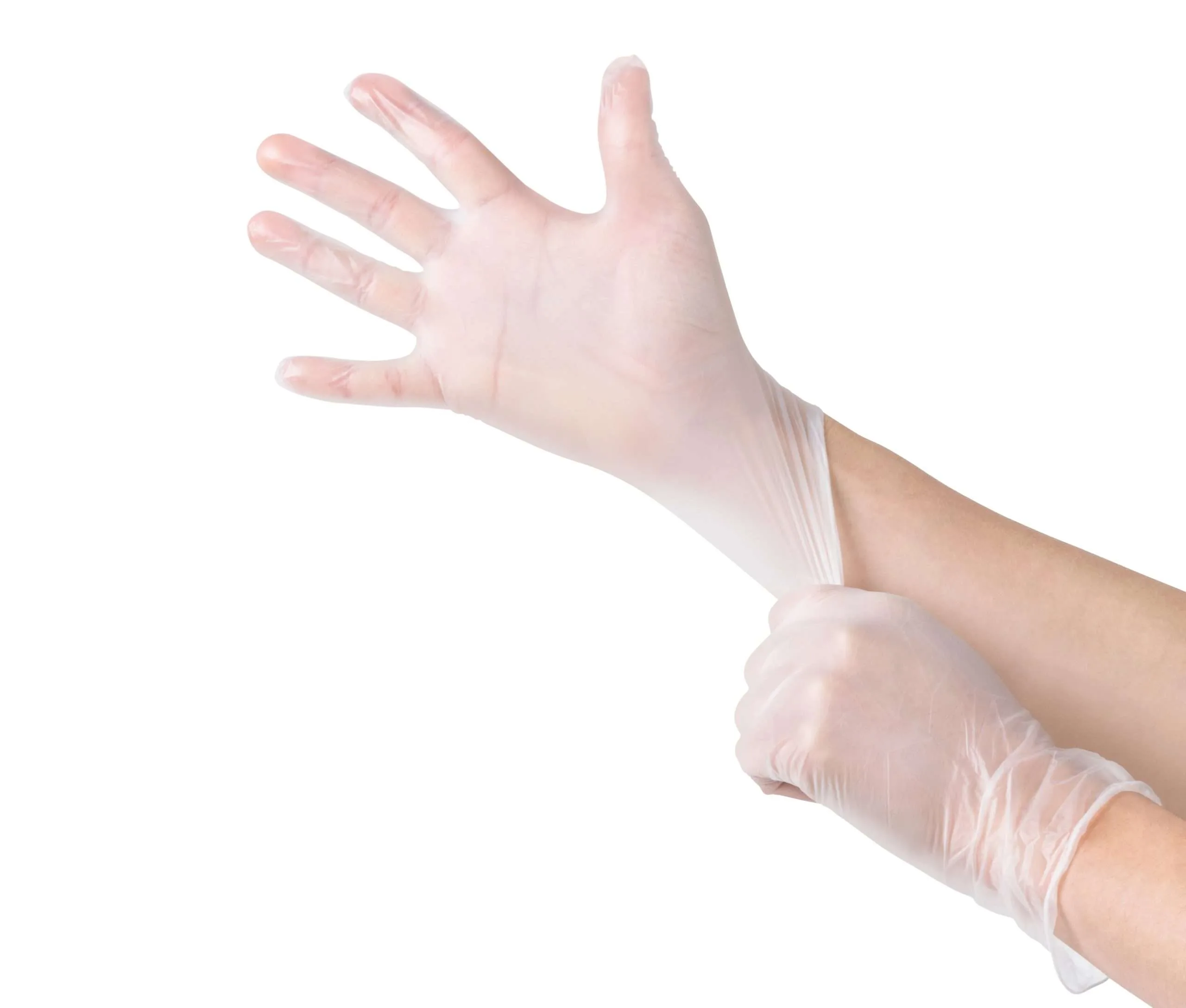 Vinyl poedervrij Wit