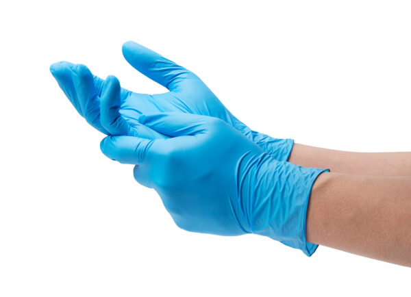 Pallet Nitril Accelerator vrije handschoenen Blauw - Afbeelding 2