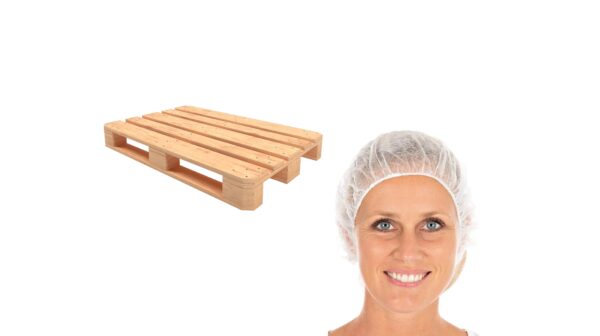 Pallet Haarnetjes wit in Dispenser doosjes